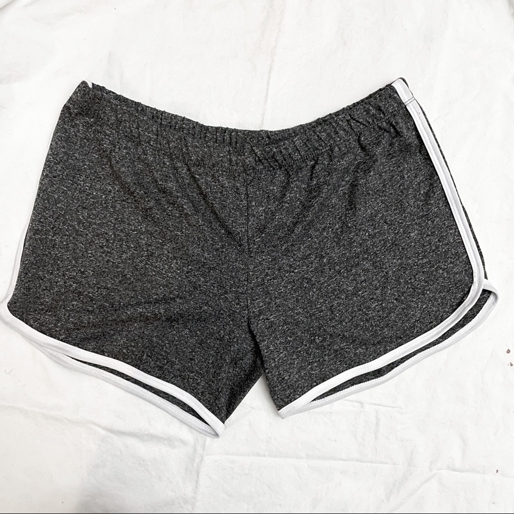 Gray Athleisure Pajama Shorts by Haley & June